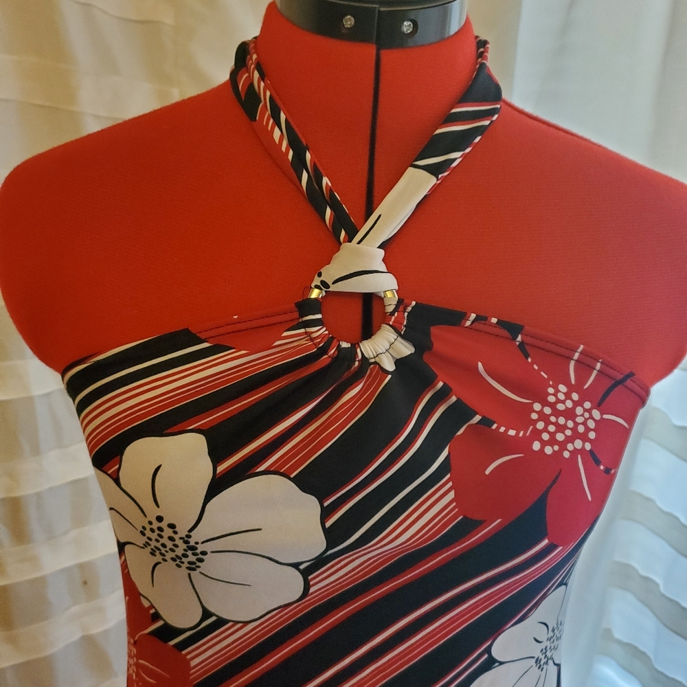 Red Taboo summer dress size L.